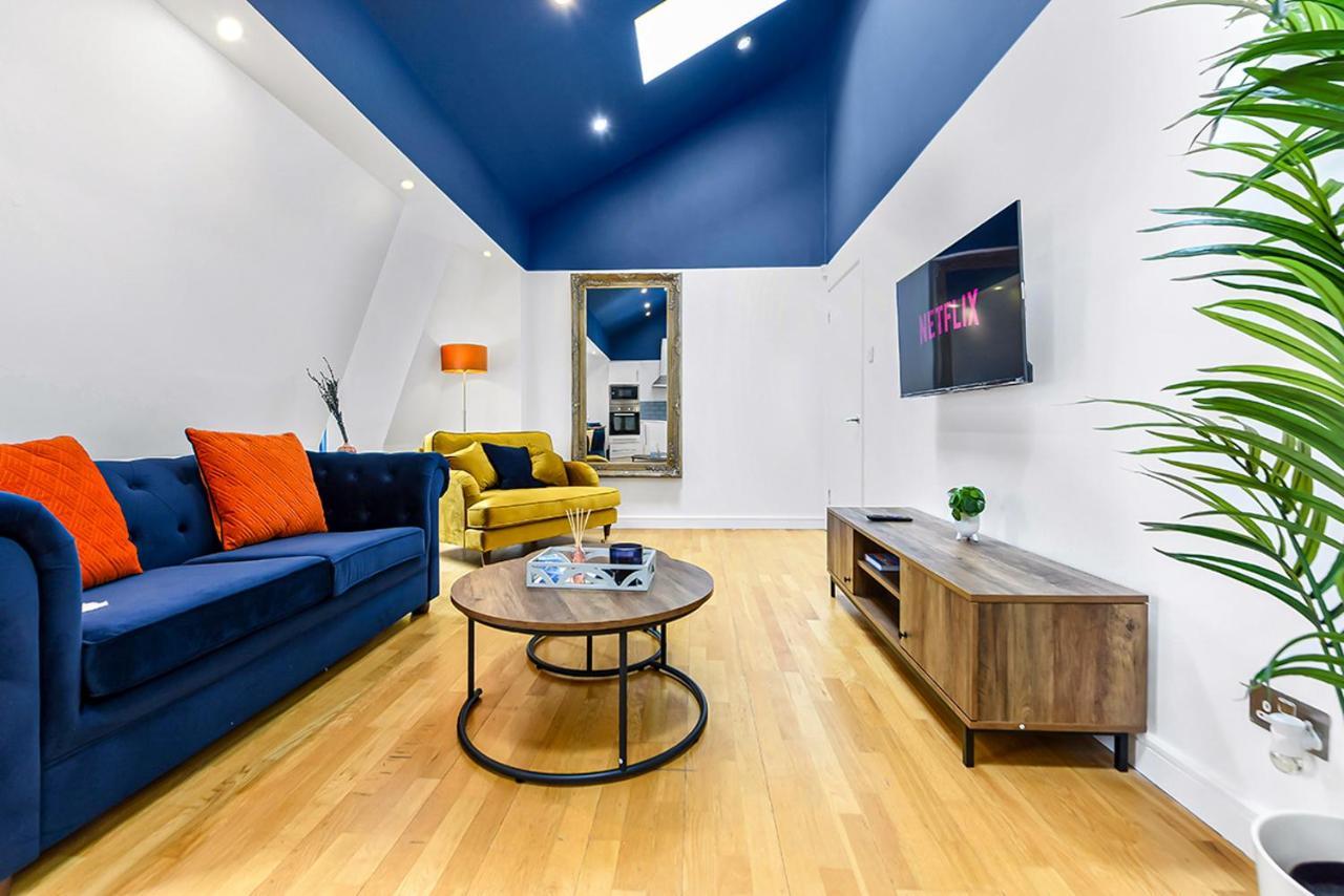 Spacious Contemporary 2 Bed Flat, Central ลอนดอน ภายนอก รูปภาพ