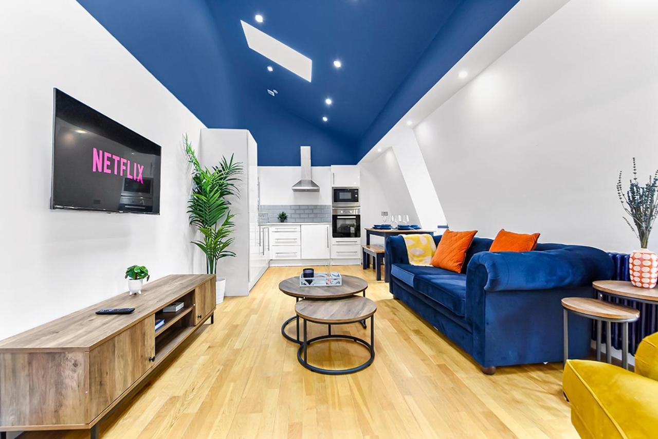 Spacious Contemporary 2 Bed Flat, Central ลอนดอน ภายนอก รูปภาพ